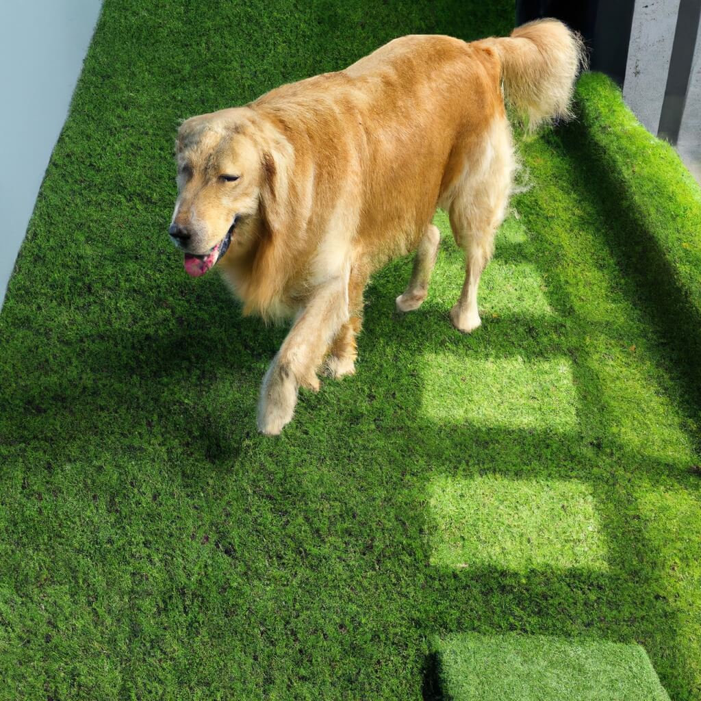 dog_artificial_grass